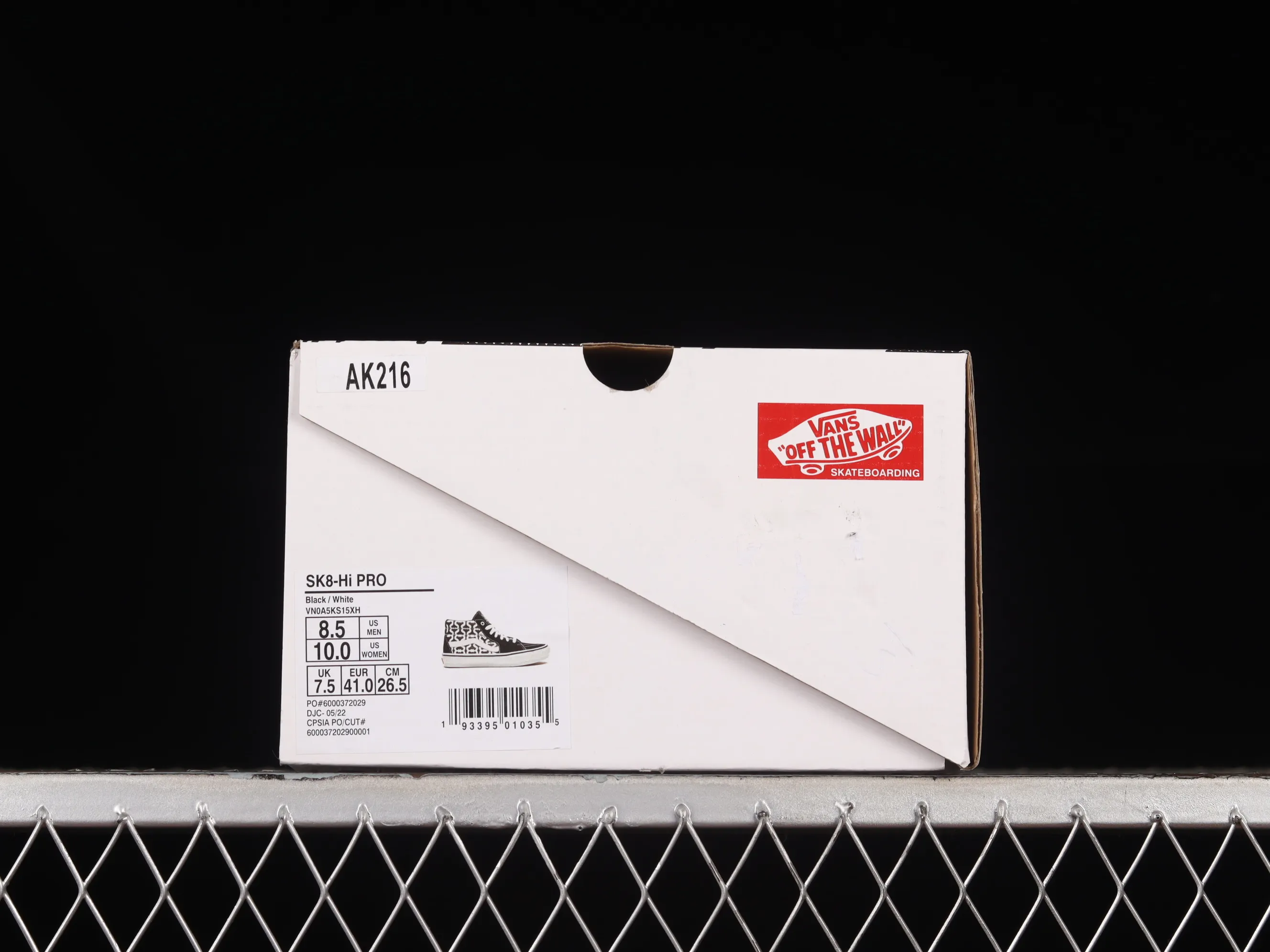 All categories Vans Vans series Vans Hi Vans high-top Vans Sk8-Hi Pro Vans official high-top casual sneakers VN0A5KS15XH